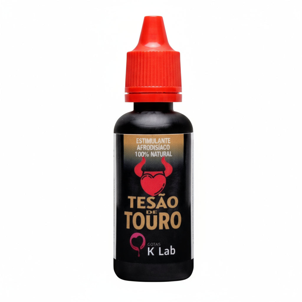 Tesão De Touro Gotas Afrodisíacas 20Ml