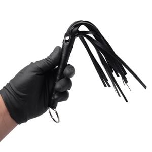 Chicote Tiras Luxo Preto