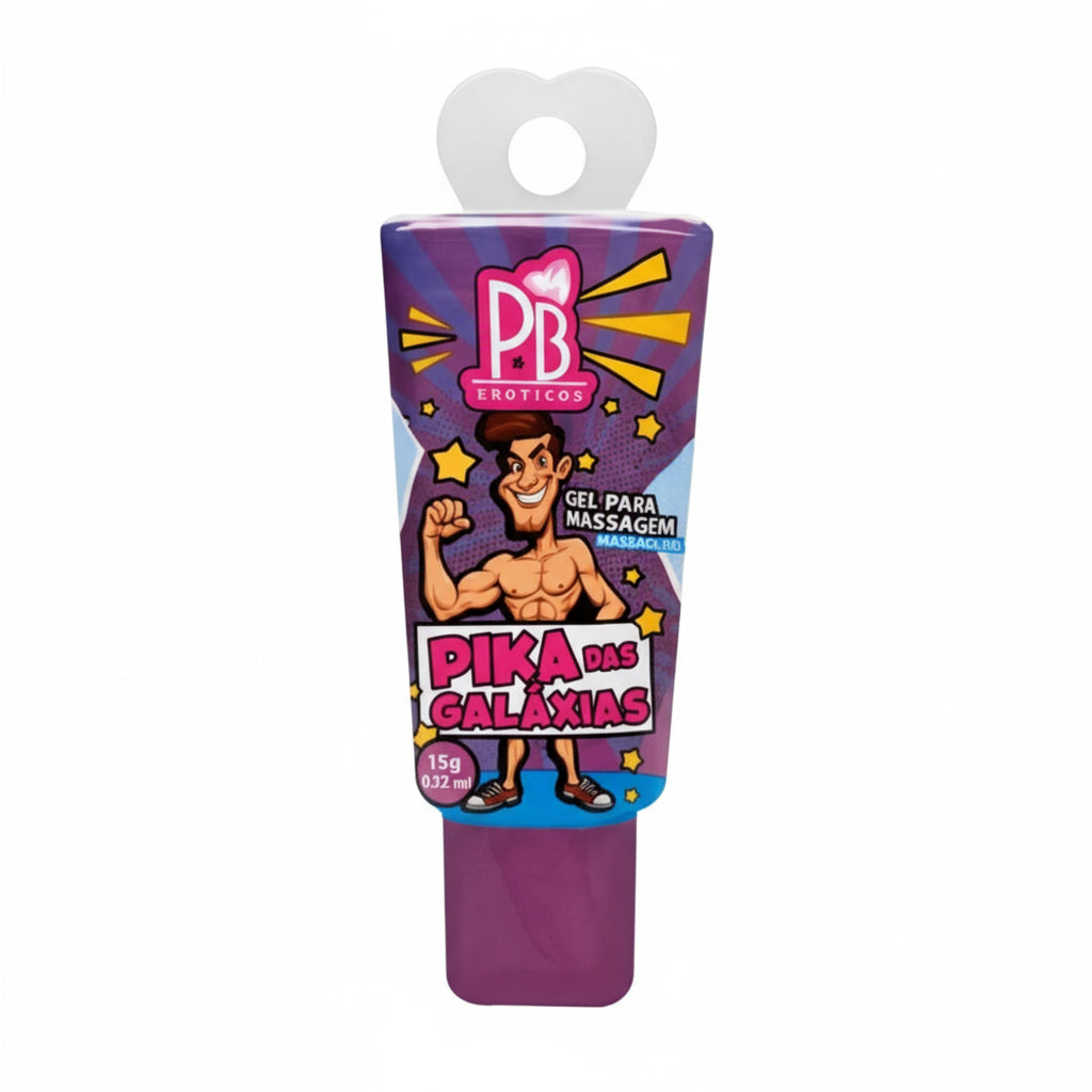 Pika Das Galáxias Gel Expande Pênis 15g