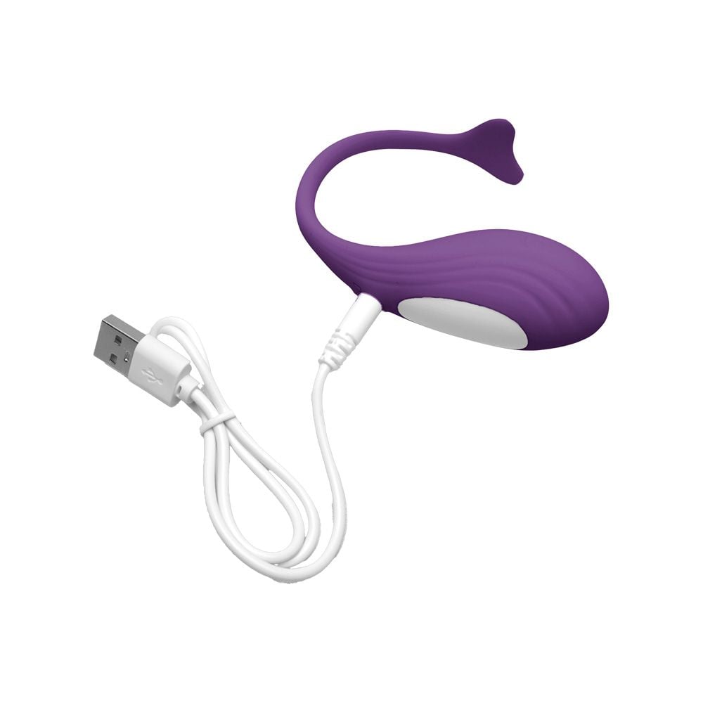 Vibrador de Casal Baleia com Controle por App