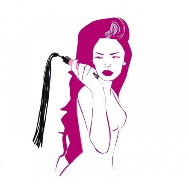 Chicote Rosa Tiras de 40 cm