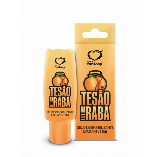 Tesão na Raba Gel Dessensibilizante e Excitante Anal 15 g
